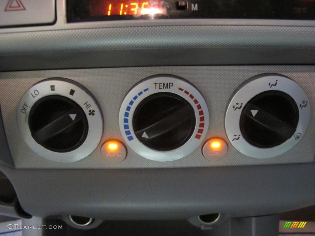 2007 Tacoma V6 PreRunner TRD Double Cab - Impulse Red Pearl / Graphite Gray photo #17