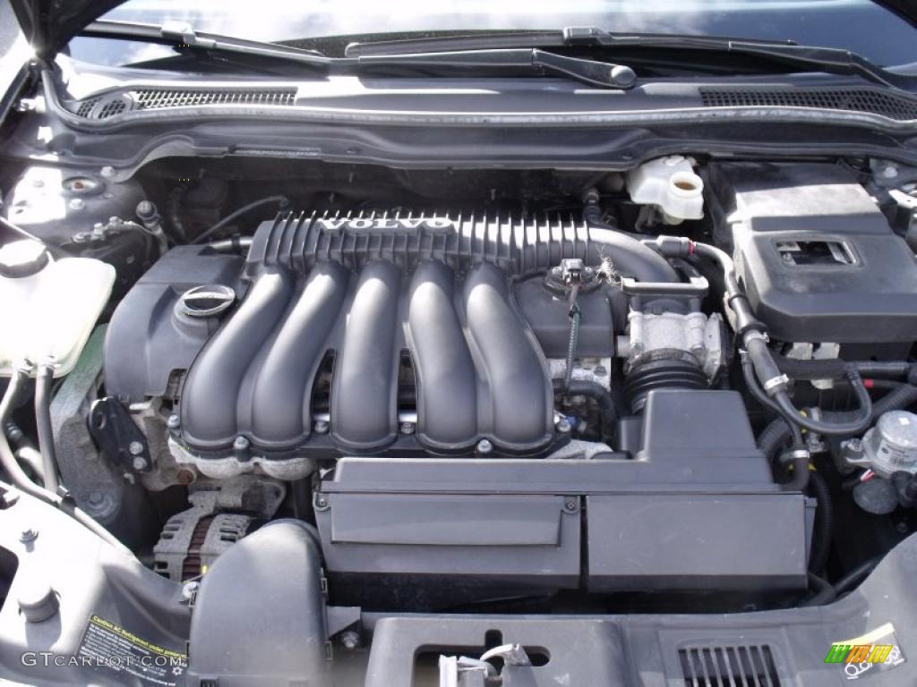 2008 Volvo S40 2.4i 2.4L DOHC 20V VVT Inline 5 Cylinder Engine Photo #48332752