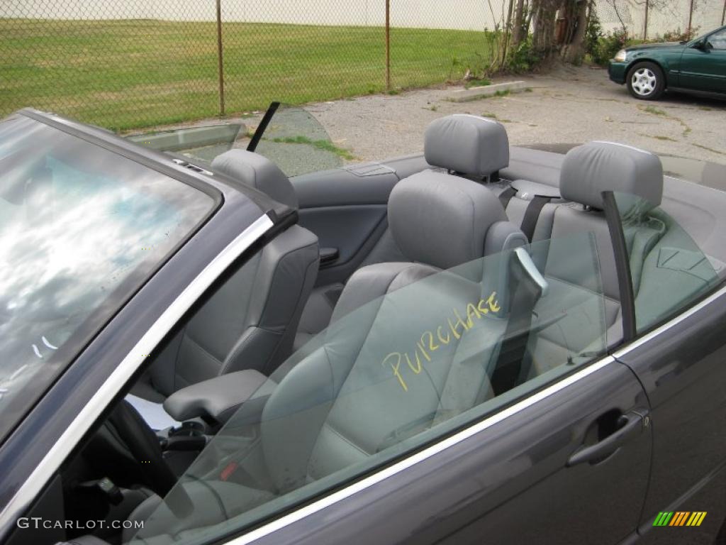 2005 3 Series 325i Convertible - Sparkling Graphite Metallic / Grey photo #12