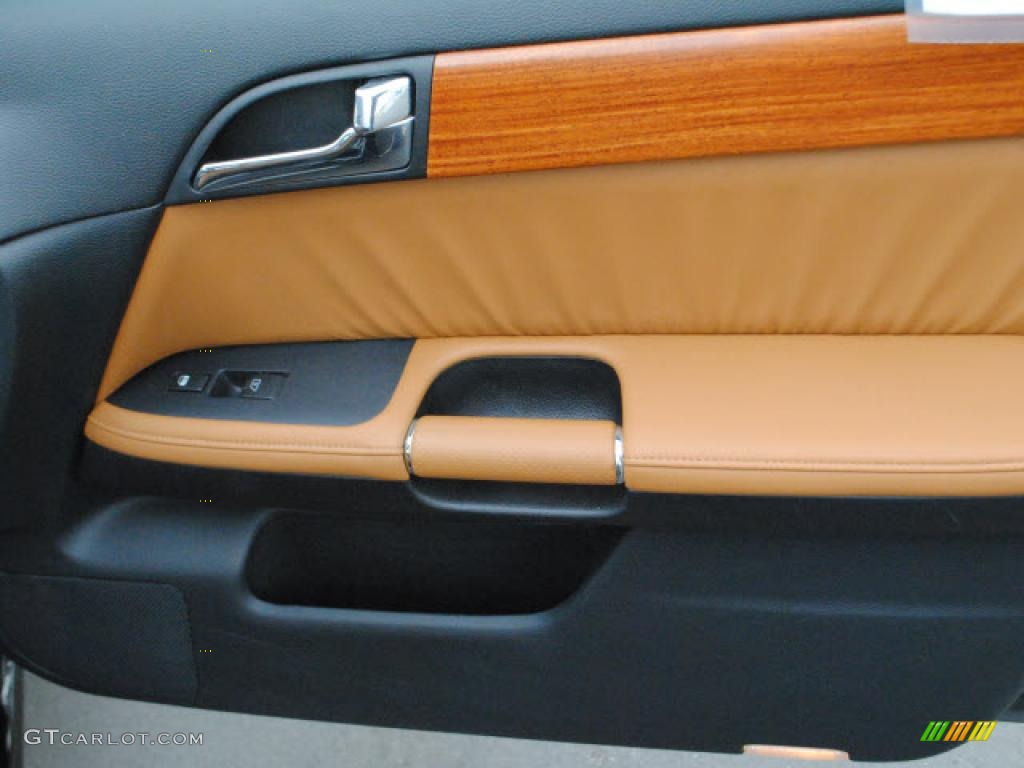 2007 Infiniti M 35 Sport Sedan Bourbon Door Panel Photo #48333085