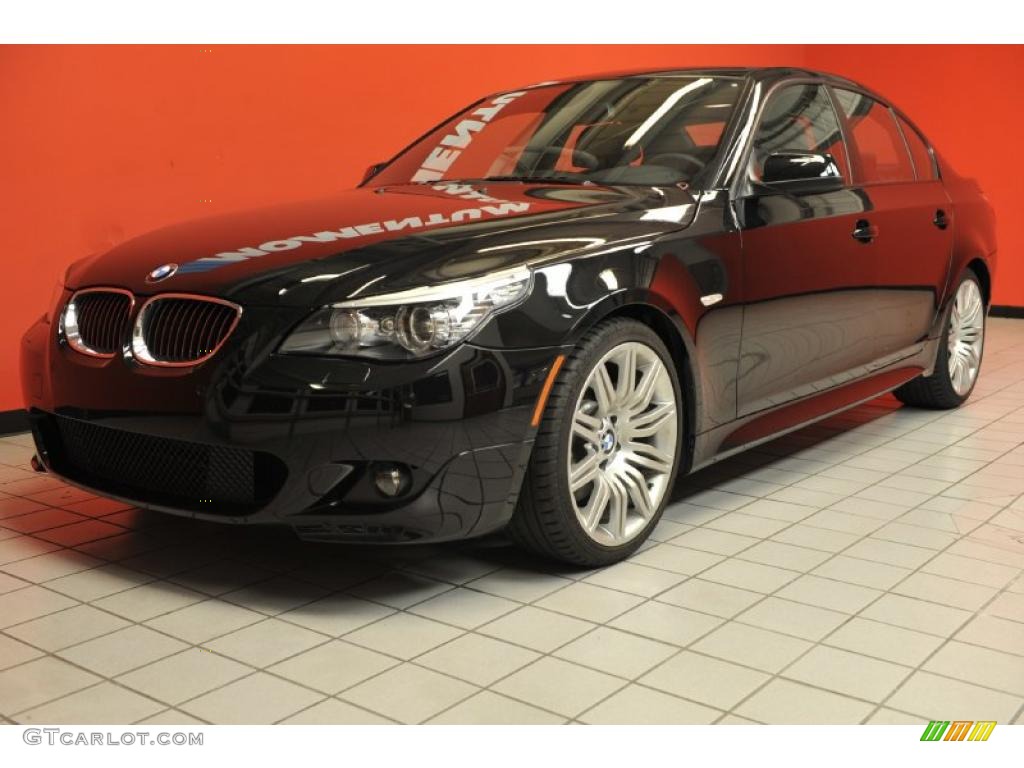 Jet Black 2010 BMW 5 Series 550i Sedan Exterior Photo #48334381