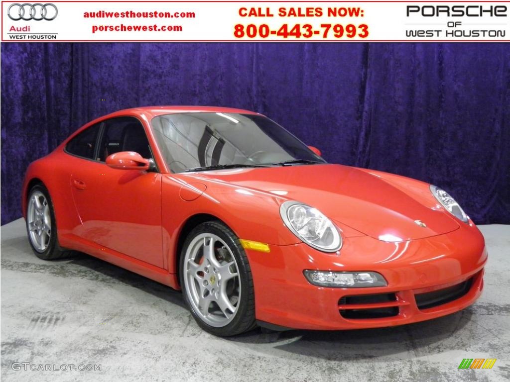 2006 911 Carrera S Coupe - Guards Red / Black photo #1