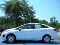 2011 Oxford White Ford Fiesta S Sedan  photo #2