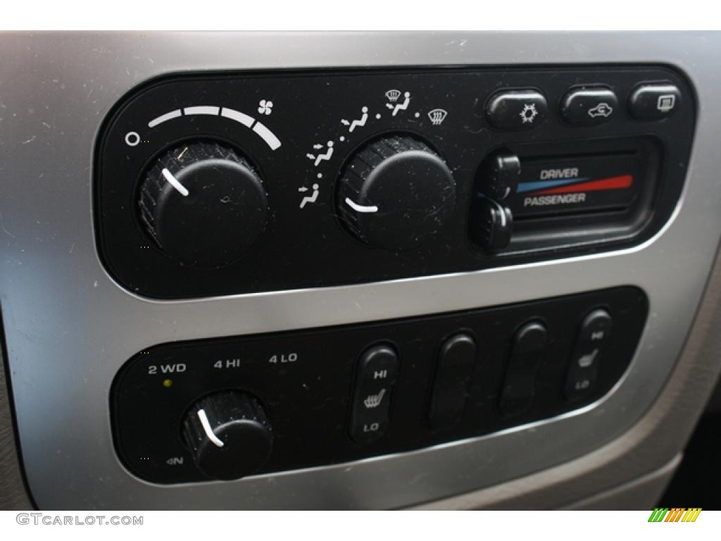 2005 Dodge Ram 3500 Laramie Quad Cab 4x4 Controls Photo #48336304