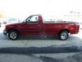 1999 Dark Toreador Red Metallic Ford F150 XLT Regular Cab  photo #6