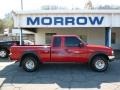 1999 Bright Red Ford Ranger XLT Extended Cab 4x4  photo #1