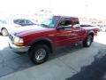 1999 Bright Red Ford Ranger XLT Extended Cab 4x4  photo #5