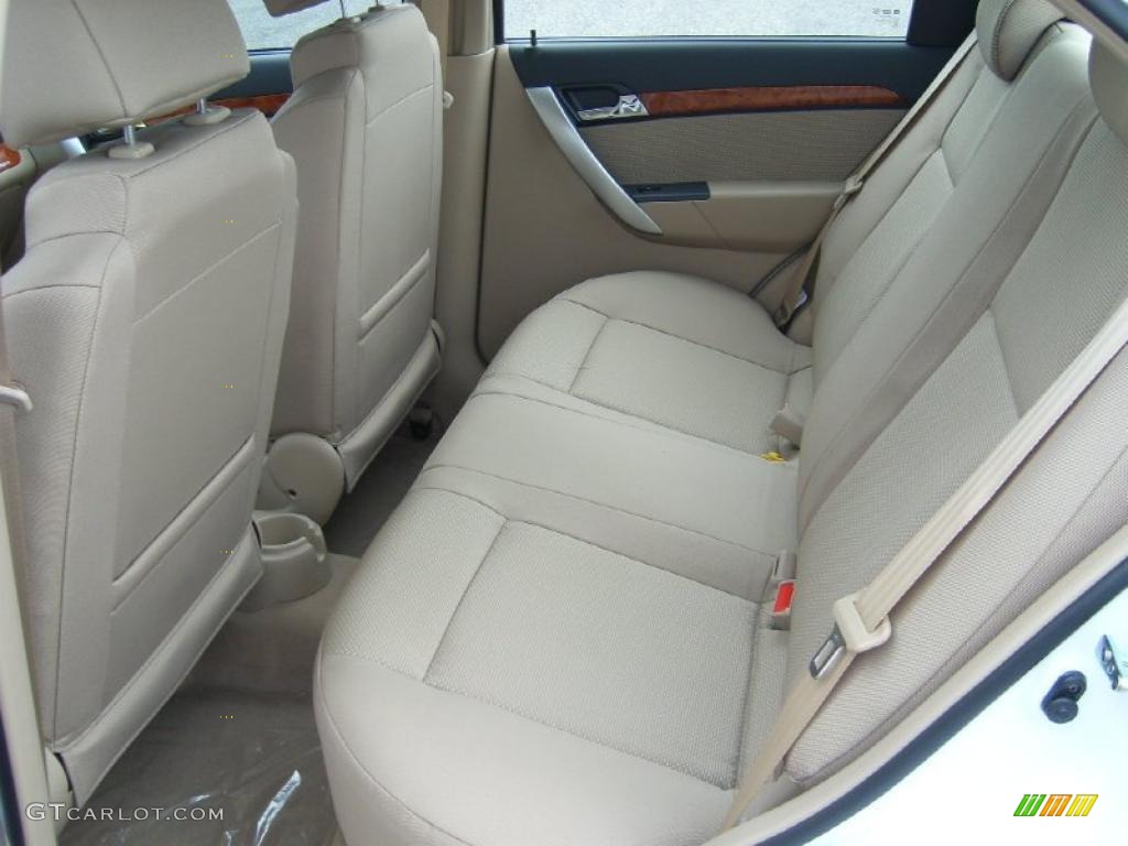 2011 Chevrolet Aveo LT Sedan interior Photo #48340858