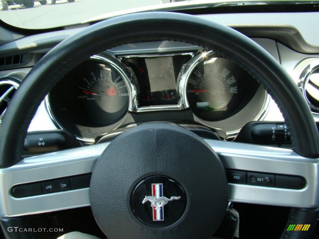 2007 Mustang GT Premium Coupe - Satin Silver Metallic / Dark Charcoal photo #20