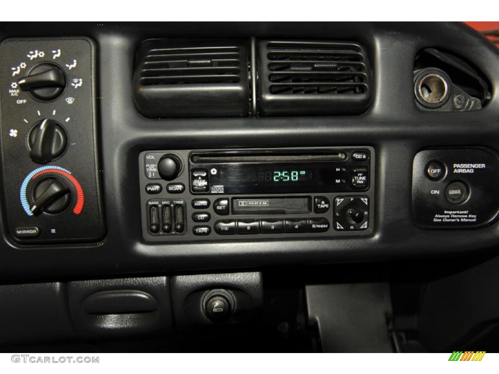 1998 Dodge Ram 1500 Laramie SLT Regular Cab Controls Photo #48342100