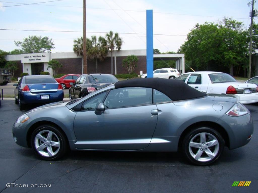 Satin Meisai Gray Pearl 2008 Mitsubishi Eclipse Spyder GS Exterior Photo #48342412