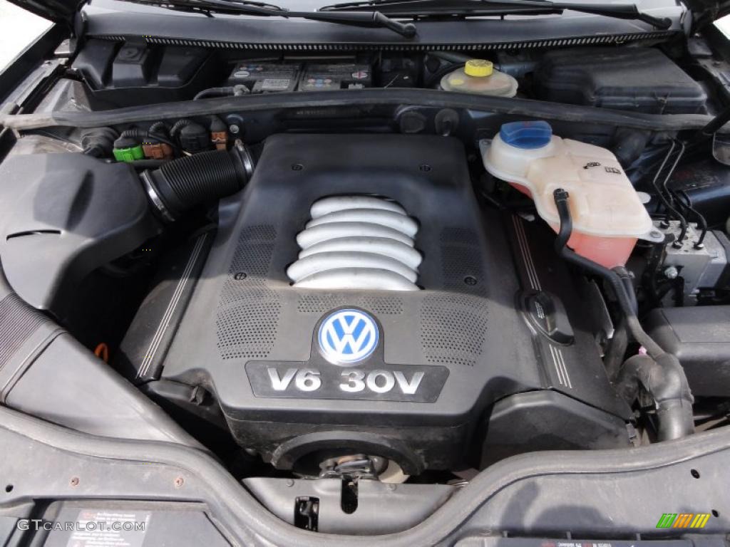 2001 Volkswagen Passat GLX Sedan 2.8 Liter DOHC 30-Valve V6 Engine Photo #48342508