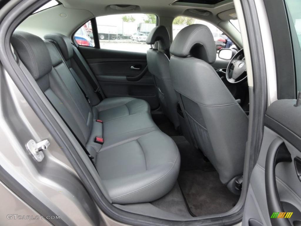 Slate Gray Interior 2005 Saab 9-3 Linear Sport Sedan Photo #48343144