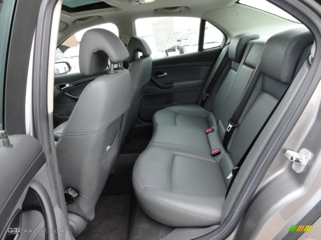 Slate Gray Interior 2005 Saab 9-3 Linear Sport Sedan Photo #48343171