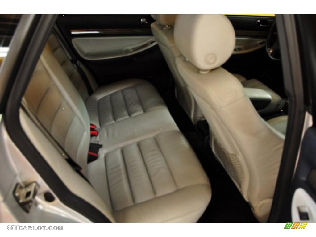 Onyx/Silver Interior 2001 Audi S4 2.7T quattro Sedan Photo #48343195