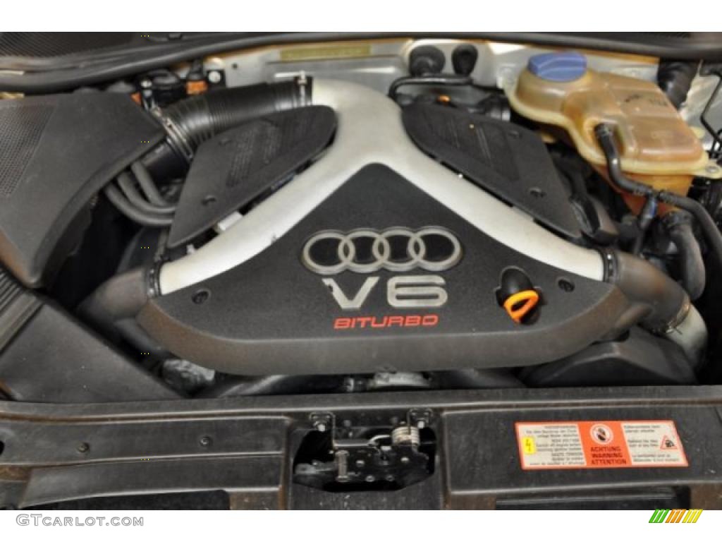2001 Audi S4 2.7T quattro Sedan 2.7 Liter Twin-Turbocharged DOHC 30-Valve V6 Engine Photo #48343225