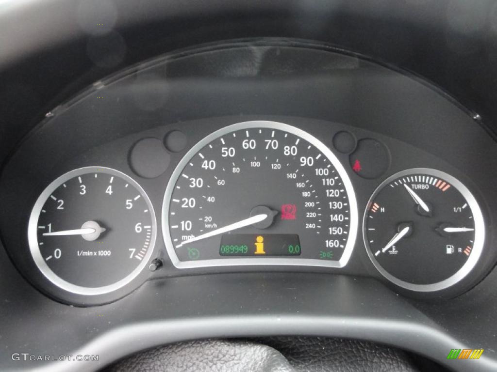 2005 Saab 9-3 Linear Sport Sedan Gauges Photo #48343441