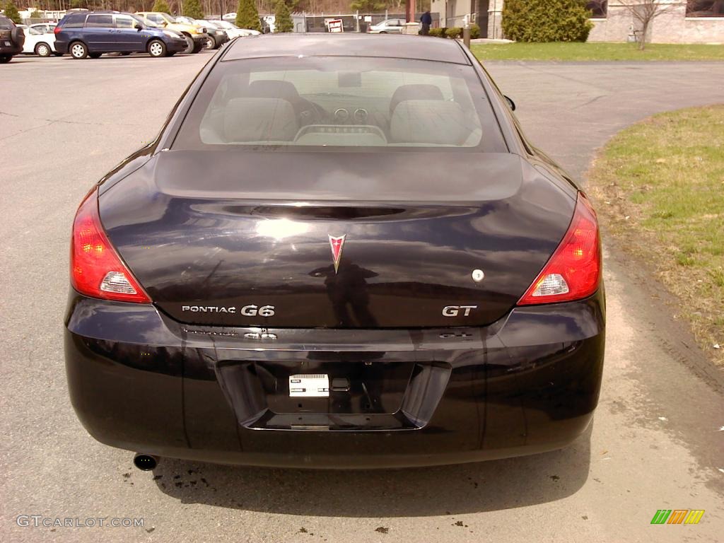 2007 G6 GT Coupe - Black / Ebony photo #7