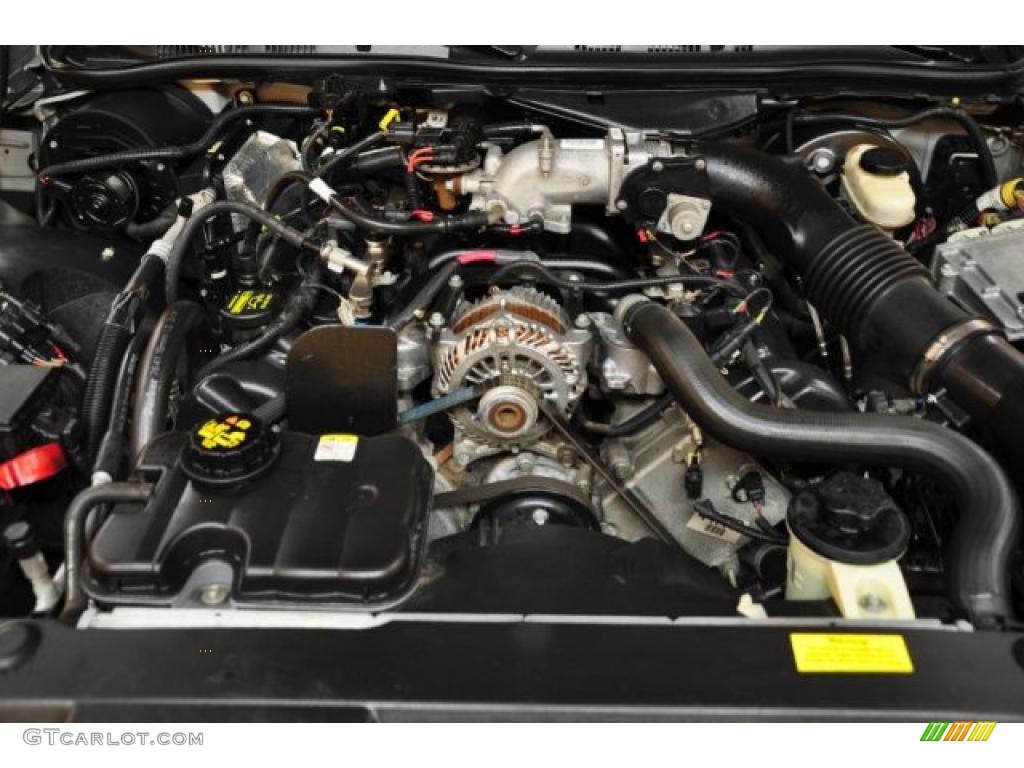 2009 Ford Crown Victoria Police Interceptor 4.6 Liter SOHC 16-Valve V8 Engine Photo #48344923