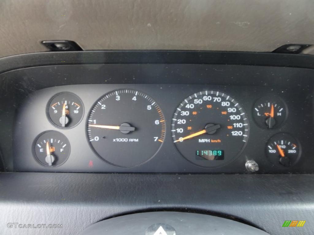 2004 Jeep Grand Cherokee Laredo 4x4 Gauges Photo #48345091
