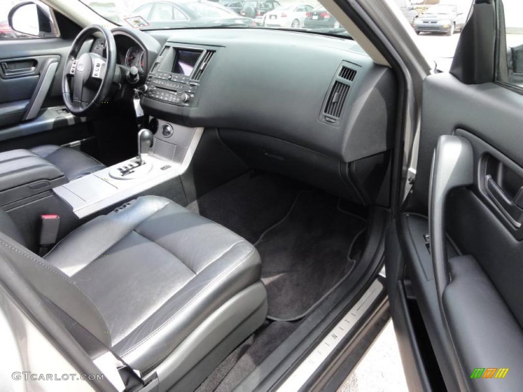 Graphite Black Interior 2003 Infiniti FX 35 AWD Photo #48346282