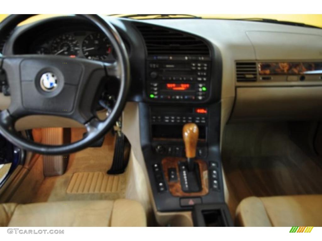 1997 3 Series 328i Sedan - Montreal Blue Metallic / Sand photo #5