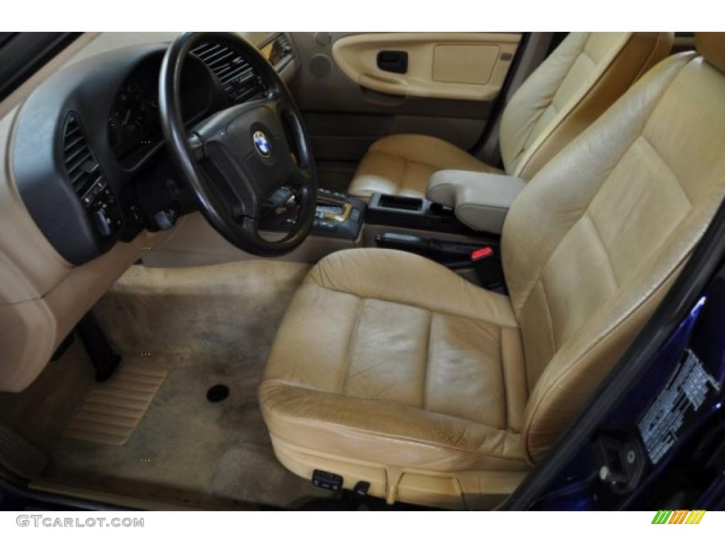 Sand Interior 1997 BMW 3 Series 328i Sedan Photo #48348529