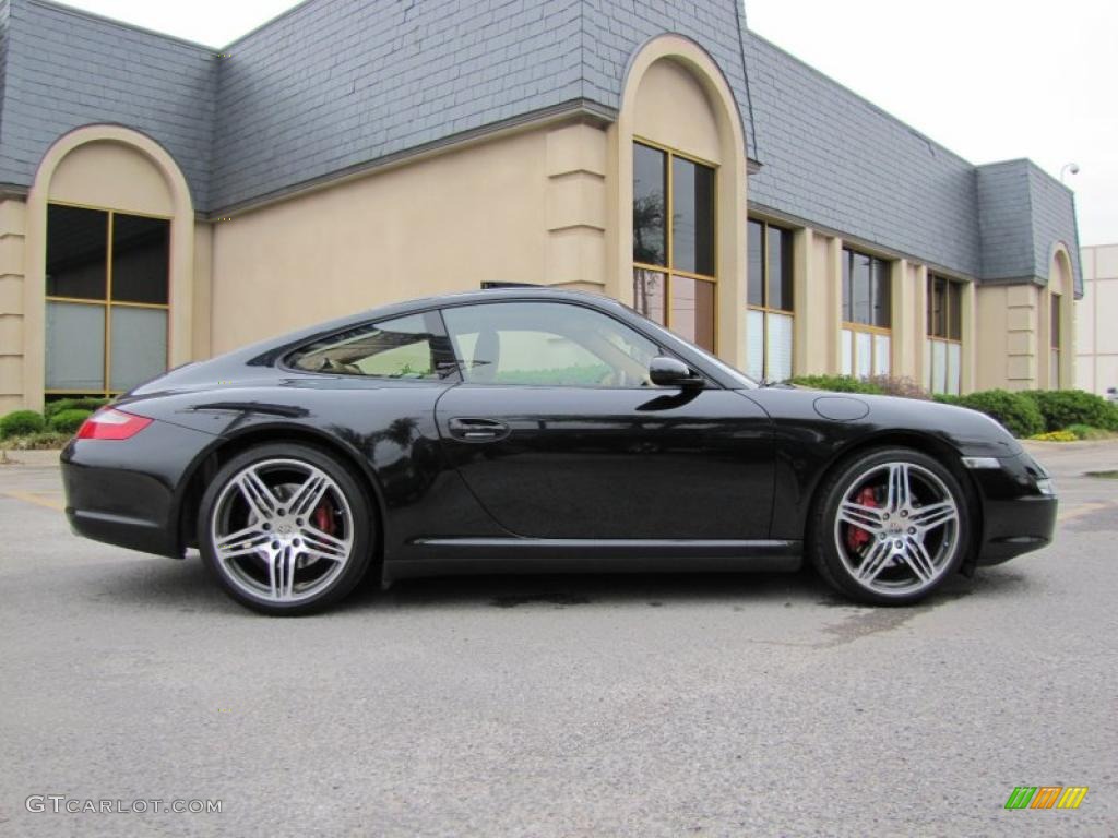 Black 2008 Porsche 911 Carrera 4S Coupe Exterior Photo #48348856
