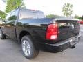 2011 Brilliant Black Crystal Pearl Dodge Ram 1500 Sport Crew Cab  photo #2