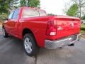 2011 Flame Red Dodge Ram 1500 Big Horn Crew Cab 4x4  photo #2