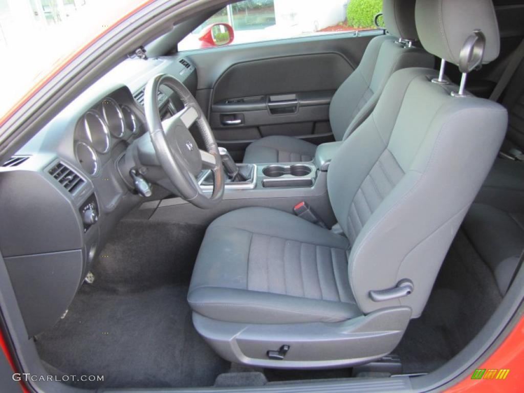 Dark Slate Gray Interior 2009 Dodge Challenger R/T Photo #48350431