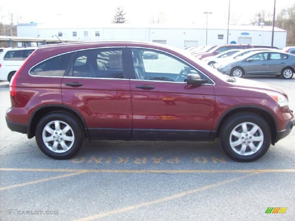 2008 CR-V EX 4WD - Tango Red Pearl / Gray photo #22