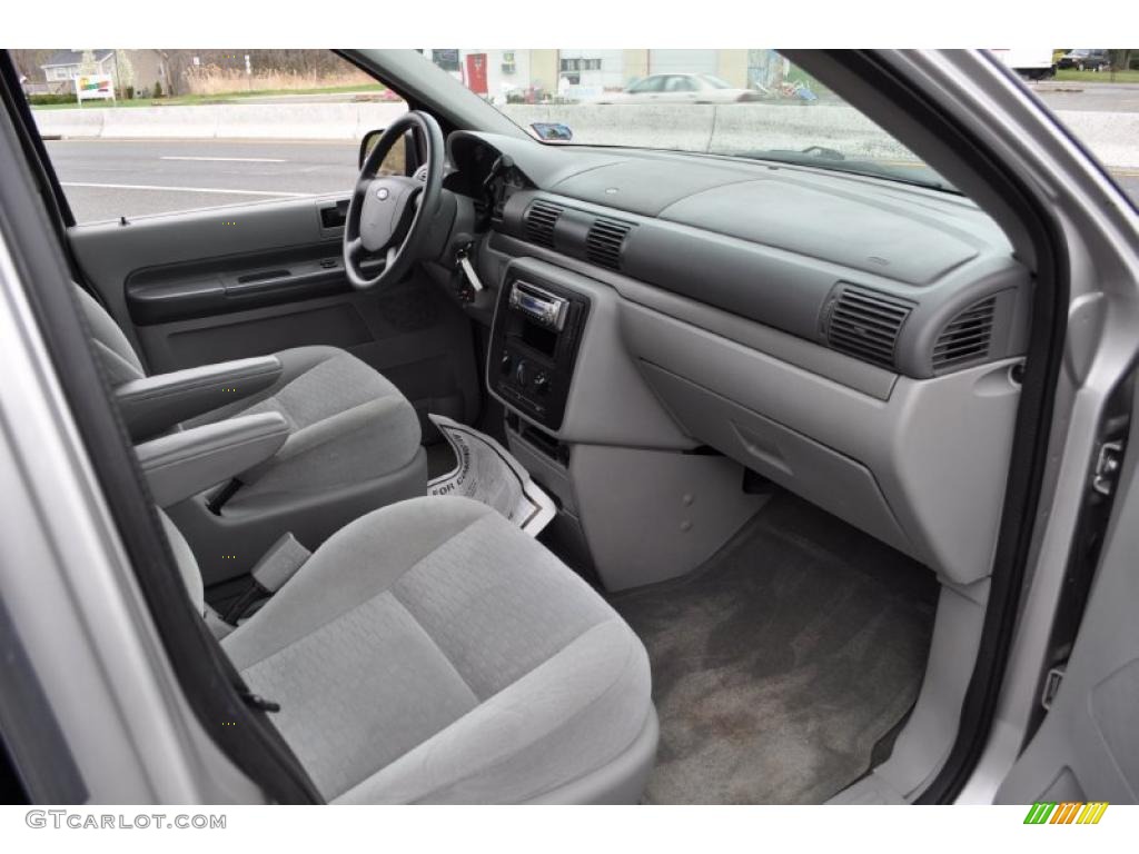 Flint Grey Interior 2004 Ford Freestar S Photo #48350839