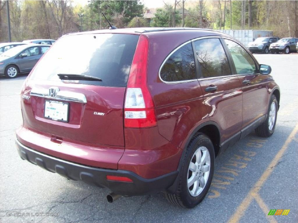 2008 CR-V EX 4WD - Tango Red Pearl / Gray photo #23