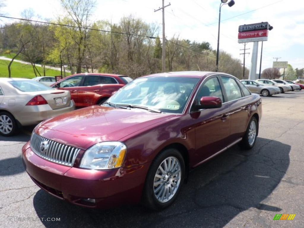 2007 Merlot Metallic Mercury Montego Premier 48328417 Photo 14