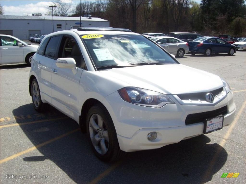 2008 RDX Technology - White Diamond Pearl / Taupe photo #1