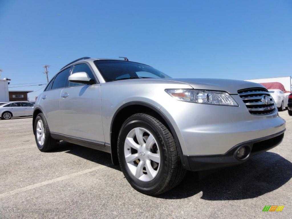Brilliant Silver Metallic 2003 Infiniti FX 35 AWD Exterior Photo #48351802