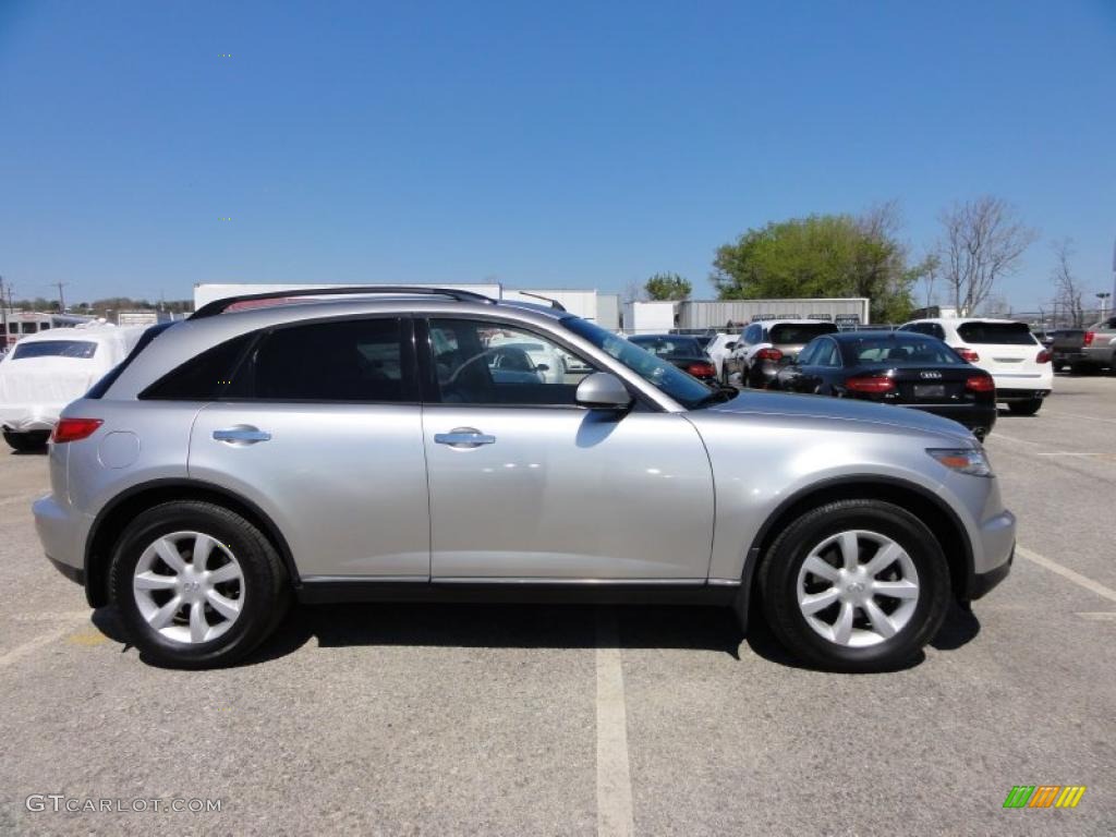 Brilliant Silver Metallic 2003 Infiniti FX 35 AWD Exterior Photo #48351835