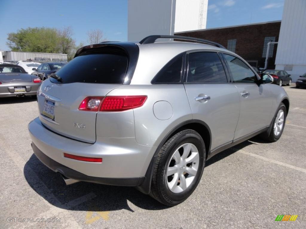 Brilliant Silver Metallic 2003 Infiniti FX 35 AWD Exterior Photo #48351850