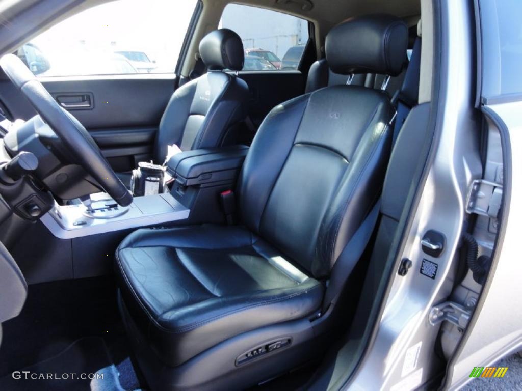 Graphite Black Interior 2003 Infiniti FX 35 AWD Photo #48351986