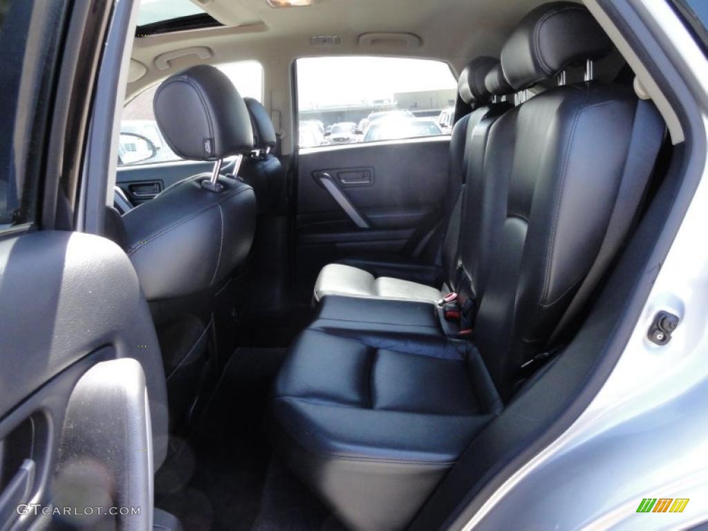 Graphite Black Interior 2003 Infiniti FX 35 AWD Photo #48352132