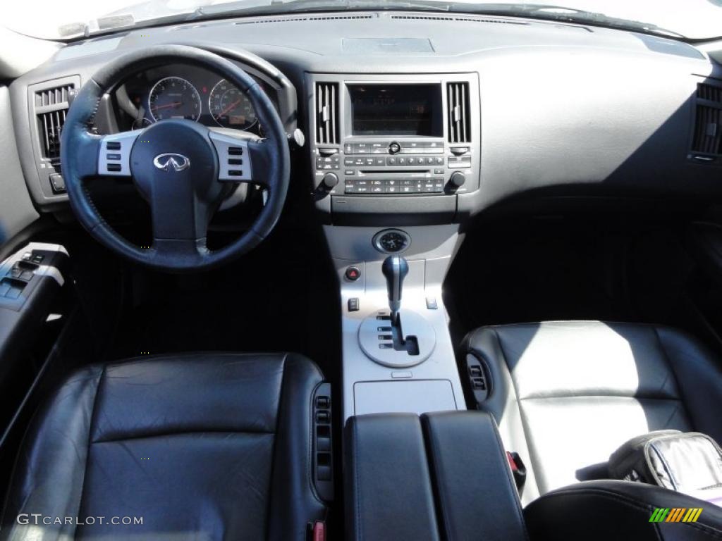 2003 Infiniti FX 35 AWD Graphite Black Dashboard Photo #48352159