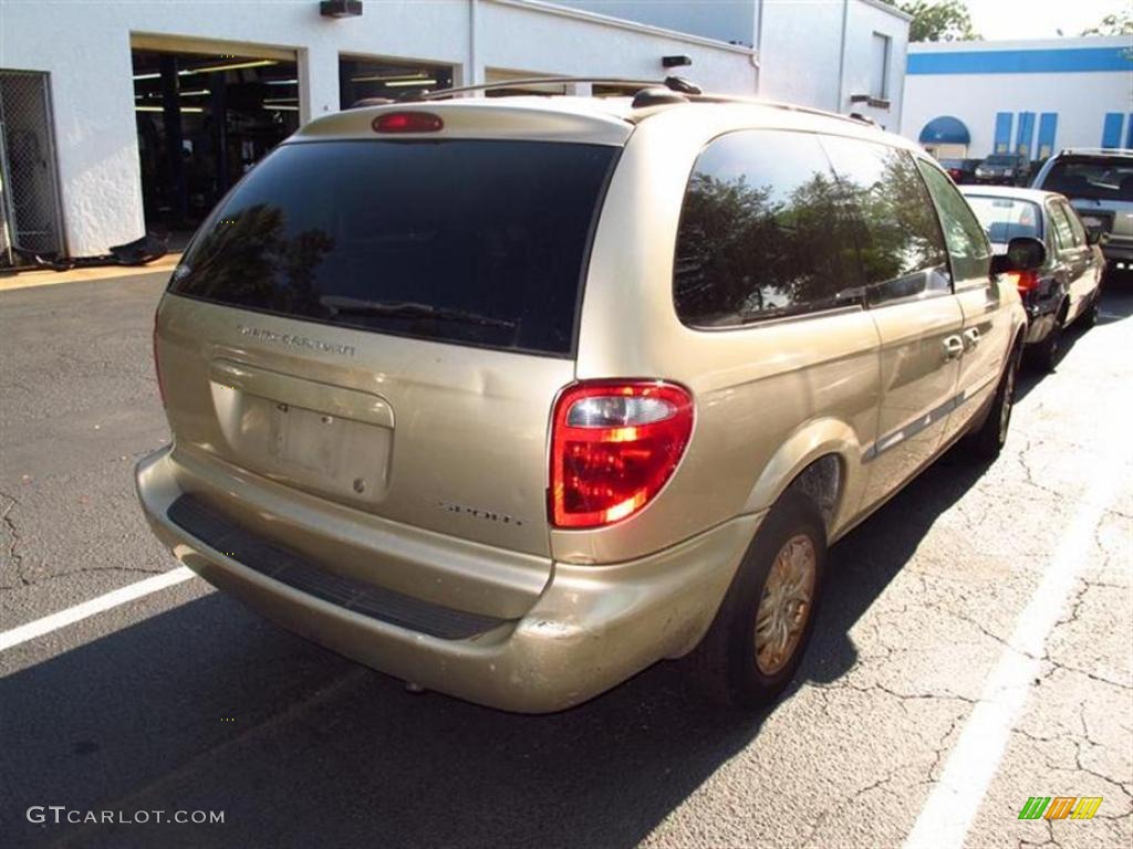 2001 Grand Caravan Sport - Champagne Pearl / Sandstone photo #2