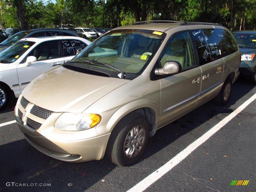 2001 Grand Caravan Sport - Champagne Pearl / Sandstone photo #4