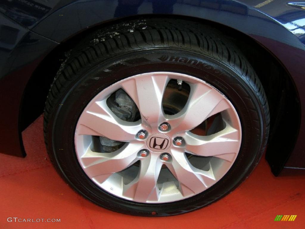 2008 Accord EX-L V6 Sedan - Royal Blue Pearl / Gray photo #3