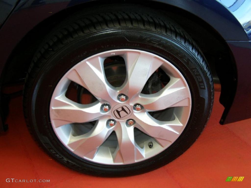 2008 Accord EX-L V6 Sedan - Royal Blue Pearl / Gray photo #5