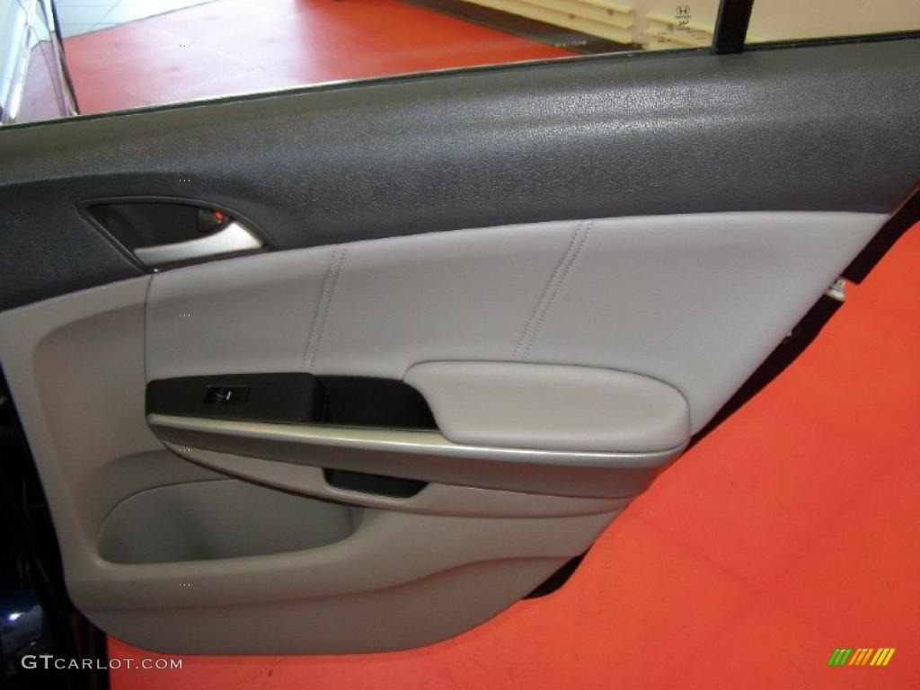 2008 Accord EX-L V6 Sedan - Royal Blue Pearl / Gray photo #23