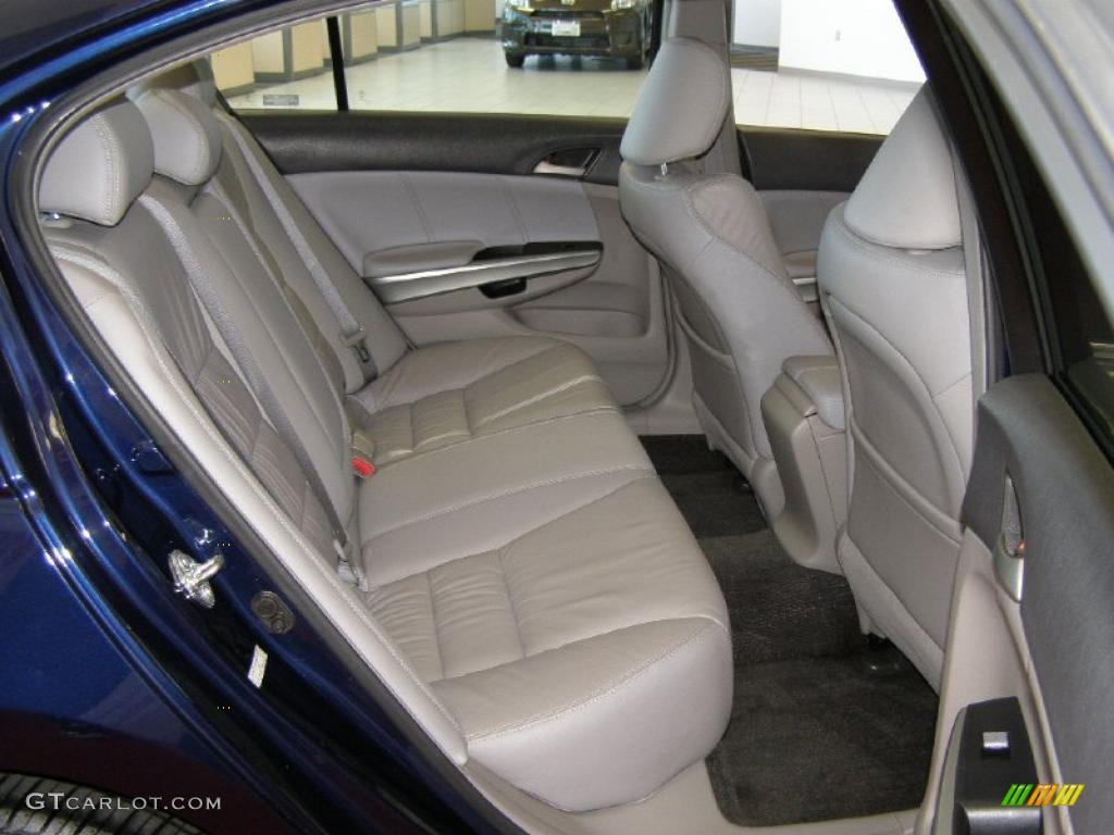 2008 Accord EX-L V6 Sedan - Royal Blue Pearl / Gray photo #24