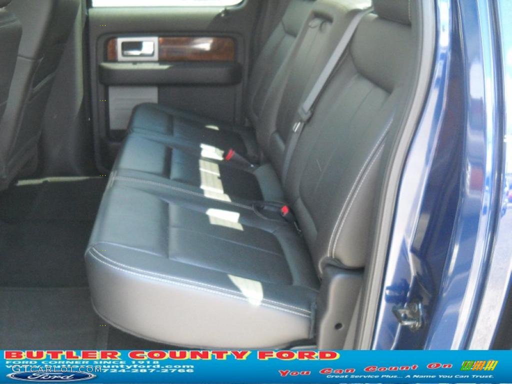 2010 F150 Lariat SuperCrew 4x4 - Ingot Silver Metallic / Black photo #11