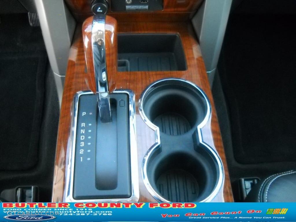 2010 F150 Lariat SuperCrew 4x4 - Ingot Silver Metallic / Black photo #23
